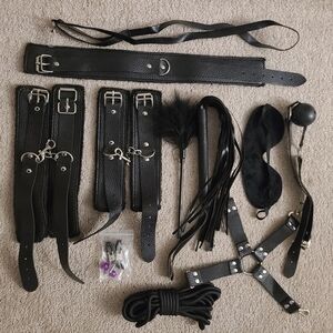NEW - Set of Adult Bondage Domination Toys and Accessories